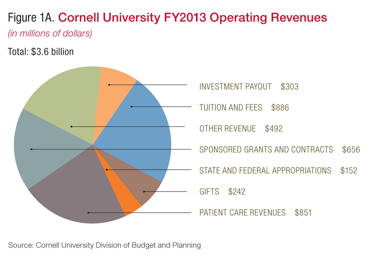 Where Cornell Gets Its Money